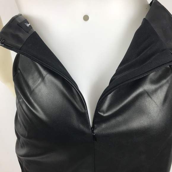 NWOT Reitmans  Vegan Leather Skirt Size 16 - Picture 5 of 14